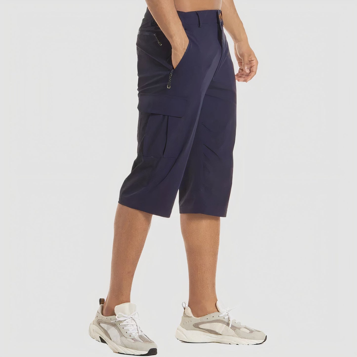 Short cargo homme sechage rapide - Pratique et leger