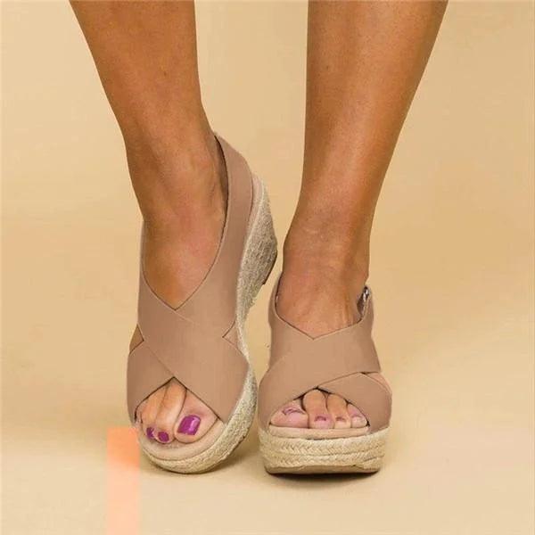 Sandales d'ete femme confort - Legeres et faciles a porter