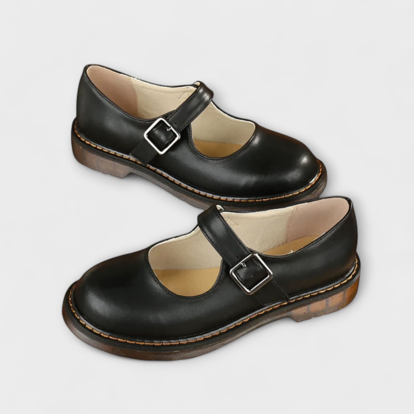 Chaussures Vintage à Bout Fermé Premium pour Femme – Confort et Élégance