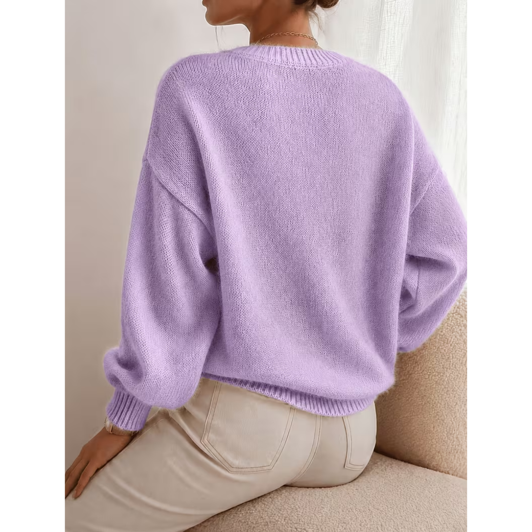 Maglione morbido da donna dal taglio rilassato - Confortevole e versatile