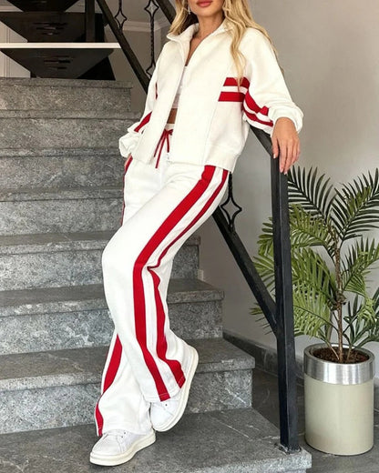 2-Piece Workout Set for Women – Modern, Sporty Activewear for Fitness and Everyday Wear
