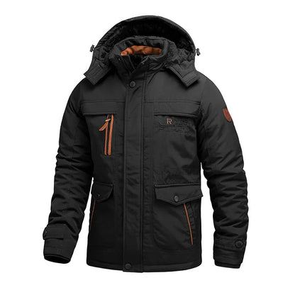 Veste d’Hiver Tactique Imperméable et Isolée pour Homme – Coupe-Vent Confort