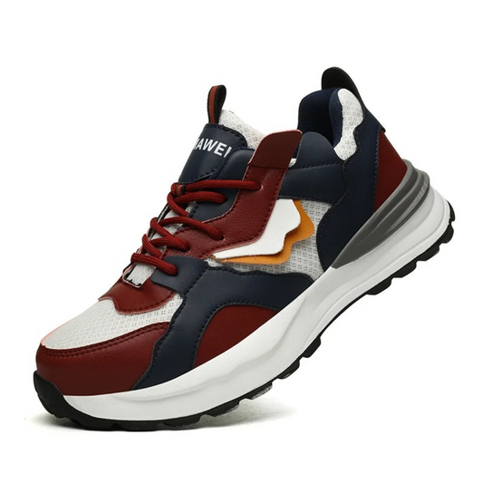 Chaussures de sécurité anti-perforation pour homme – Embout en acier, légères, antidérapantes, baskets de travail durables