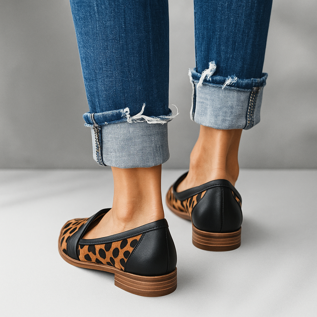 Mocassins classiques en daim pour femmes – Chaussures élégantes à bout pointu