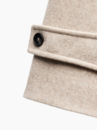 Trench da donna dal taglio dritto, doppiopetto – Elegante e antivento