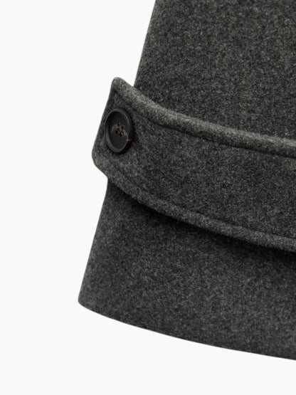 Trench da donna dal taglio dritto, doppiopetto – Elegante e antivento
