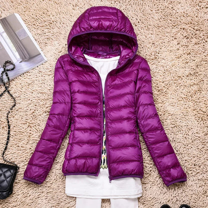 Doudoune Ultralégère pour Femme – Manteau Léger Élégant et Confortable