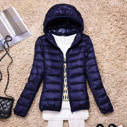 Doudoune Ultralégère pour Femme – Manteau Léger Élégant et Confortable