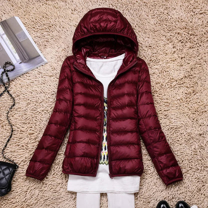 Doudoune Ultralégère pour Femme – Manteau Léger Élégant et Confortable