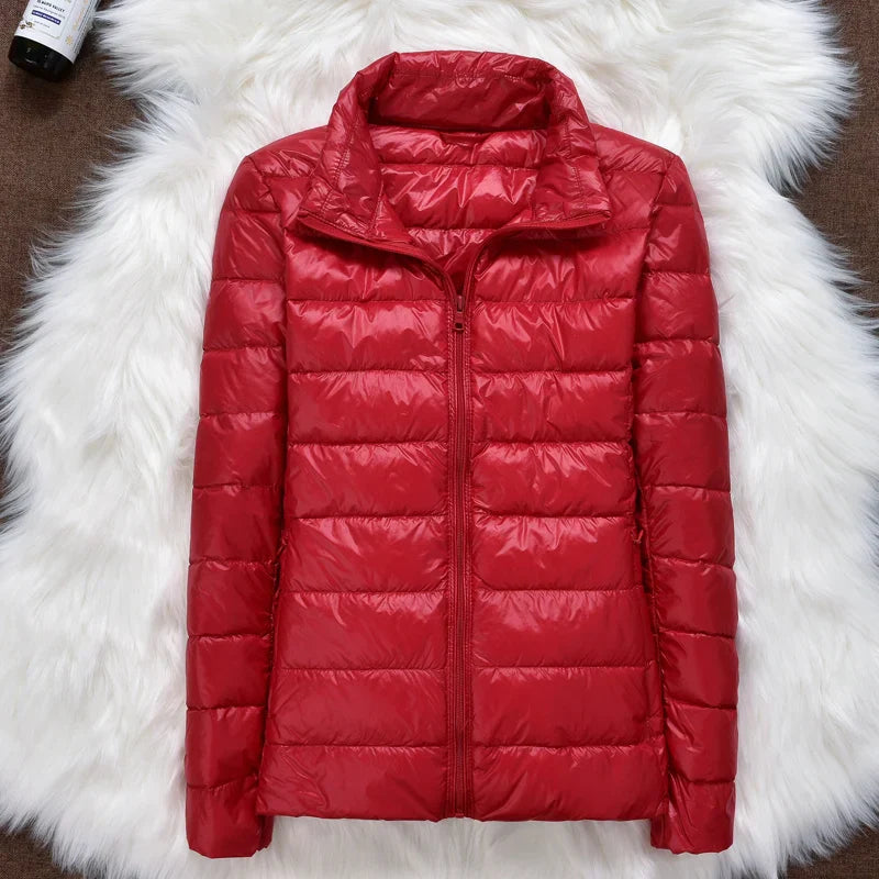 Doudoune Ultralégère pour Femme – Manteau Léger Élégant et Confortable