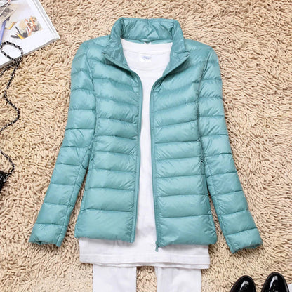 Doudoune Ultralégère pour Femme – Manteau Léger Élégant et Confortable