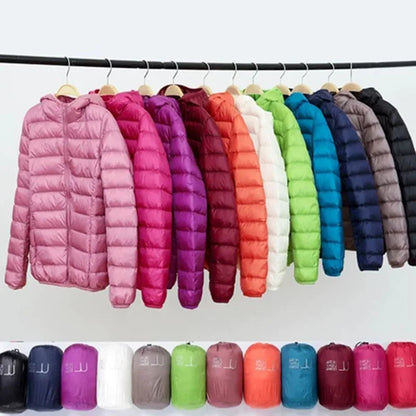 Doudoune Ultralégère pour Femme – Manteau Léger Élégant et Confortable