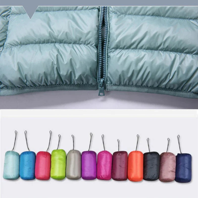 Doudoune Ultralégère pour Femme – Manteau Léger Élégant et Confortable