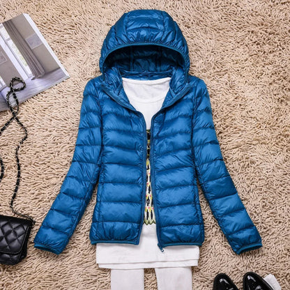 Doudoune Ultralégère pour Femme – Manteau Léger Élégant et Confortable