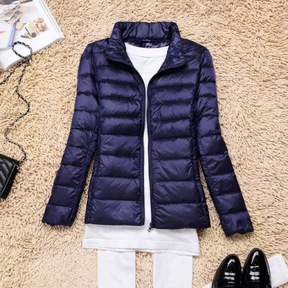 Doudoune Ultralégère pour Femme – Manteau Léger Élégant et Confortable