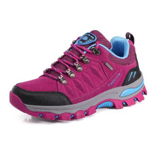 Chaussures à lacets toutes saisons avec semelle épaisse pour femme