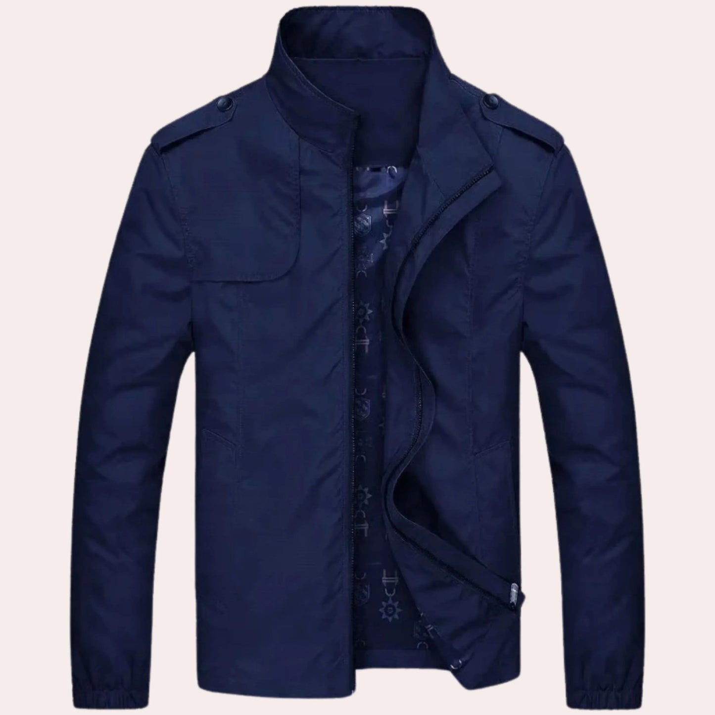 Veste Coupe-Vent Zippée pour Homme – Veste Légère et Décontractée