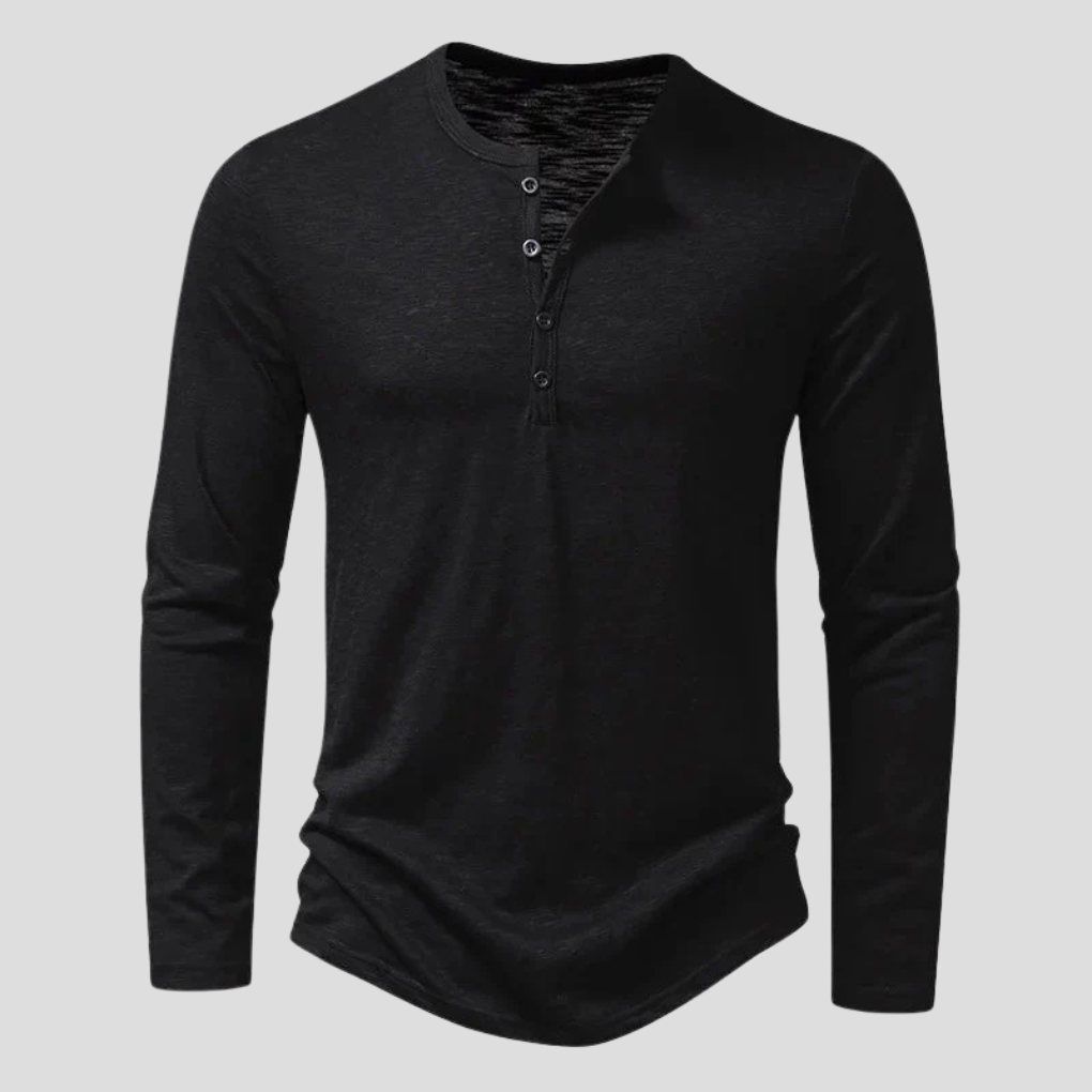 Chemise à manches longues pour homme