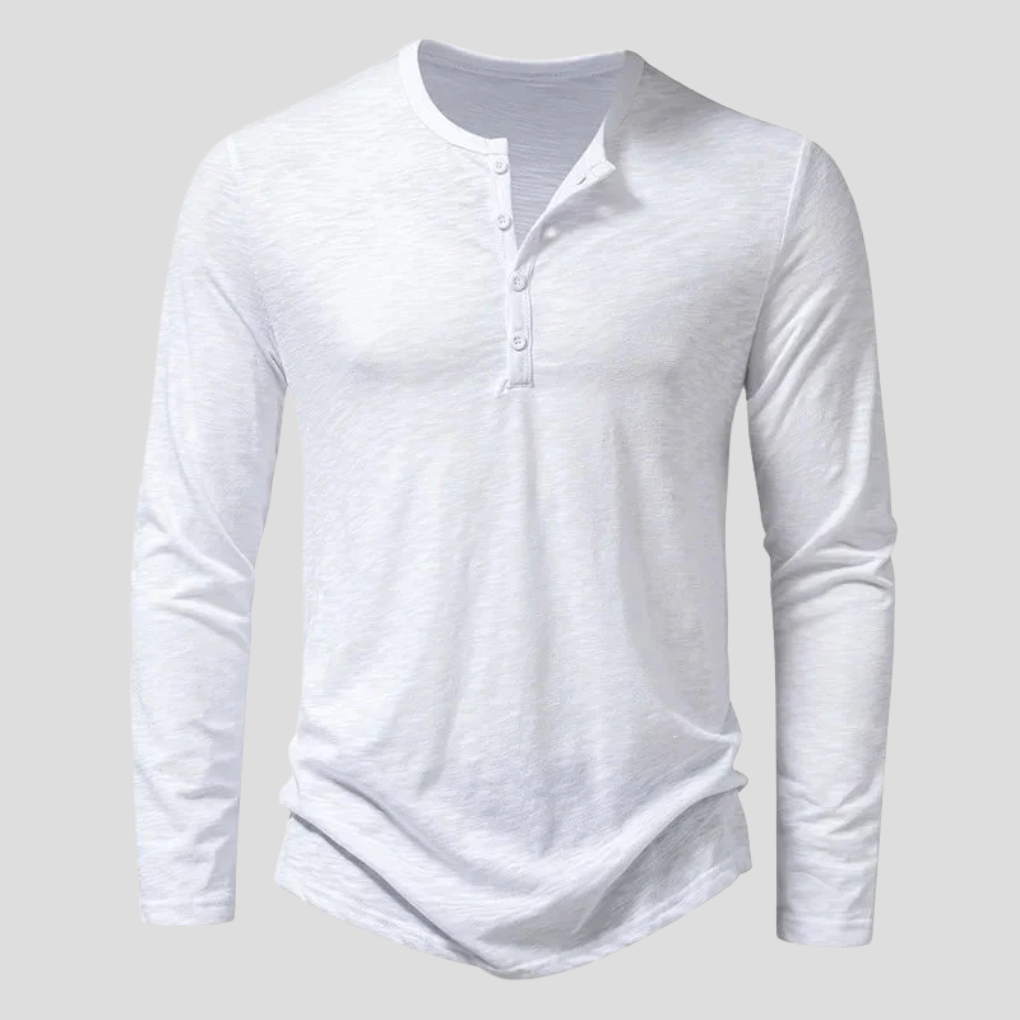 Chemise à manches longues pour homme