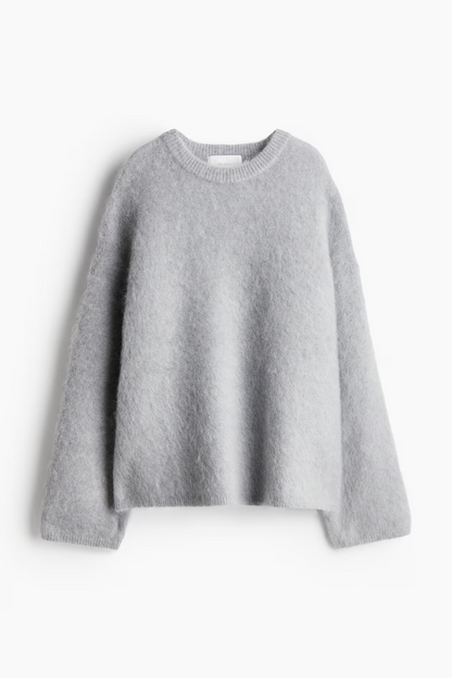 Pull Femme Oversize Luxueux – Jumper Coupe Ample en Mélange de Mohair