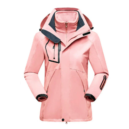 Veste Ski Femme Imperméable – Manteau Hiver Snowboard Coupe Sport