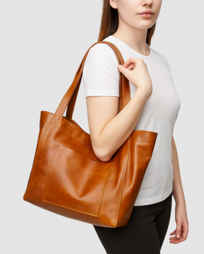 Sac bandoulière en cuir – Design classique, élégant et stylé