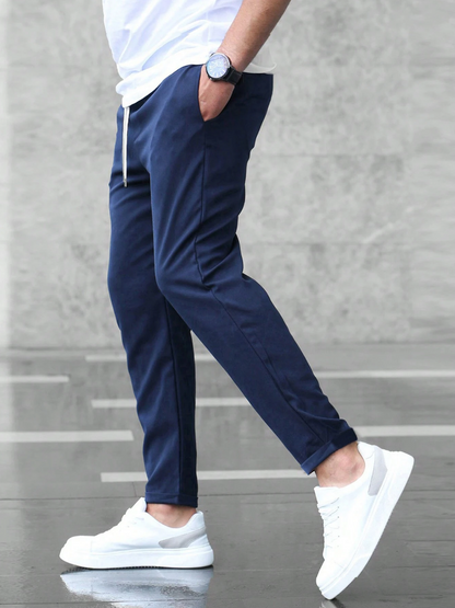 Men's Slim Fit Jogging – Casual Trousers with Drawstring