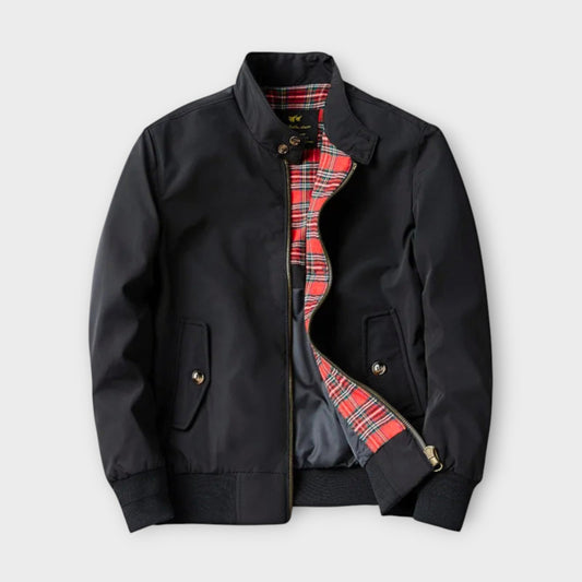 Veste Légère à Fermeture Éclair pour Homme – Col Montant de Transition Veste