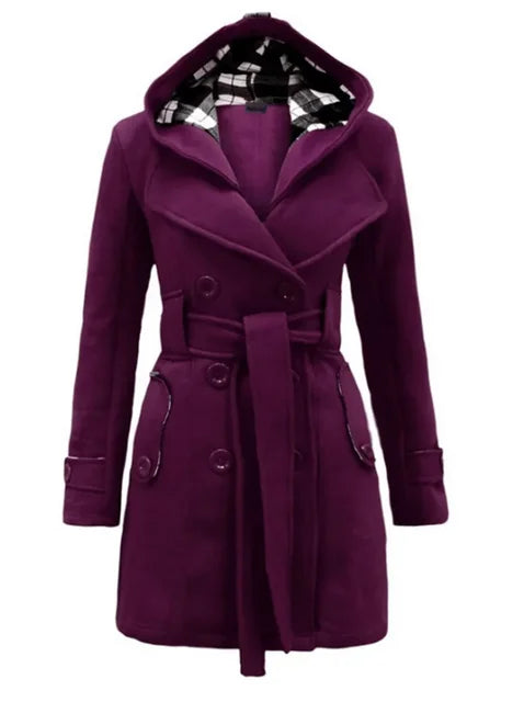 Trench-coat imperméable pour femme – Léger et élégant, idéal par tous les temps