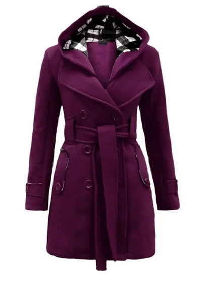 Trench-coat imperméable pour femme – Léger et élégant, idéal par tous les temps