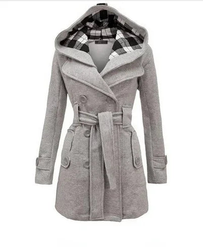 Trench-coat imperméable pour femme – Léger et élégant, idéal par tous les temps
