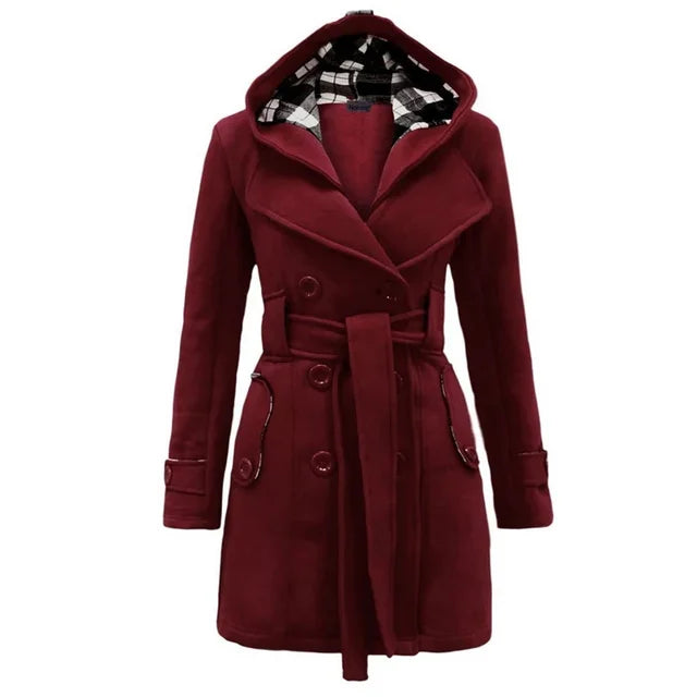 Trench-coat imperméable pour femme – Léger et élégant, idéal par tous les temps