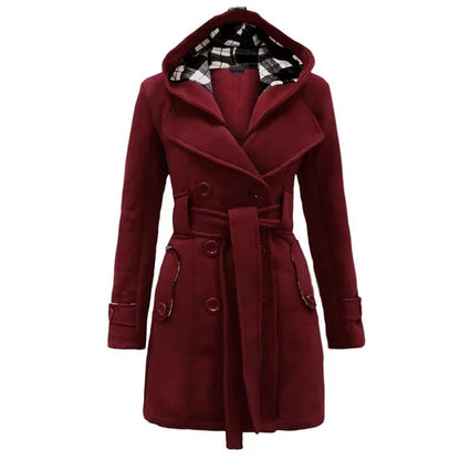 Trench-coat imperméable pour femme – Léger et élégant, idéal par tous les temps