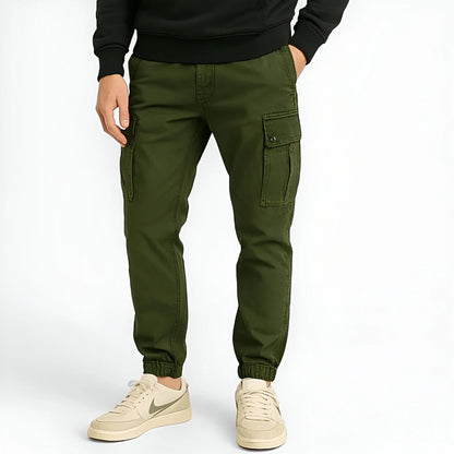 Pantalon Cargo Homme en Coton Casual Premium – Style Quotidien Élégant