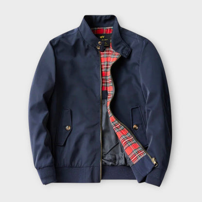 Veste Légère à Fermeture Éclair pour Homme – Col Montant de Transition Veste
