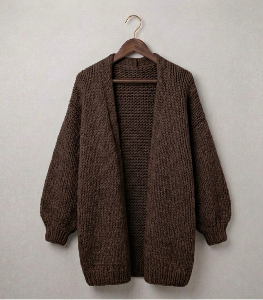 Cardigan oversize femme en maille - Doux et relax