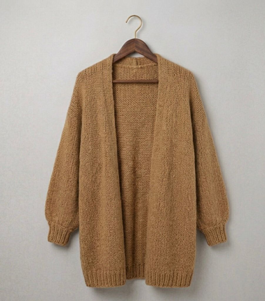 Cardigan oversize femme en maille - Doux et relax