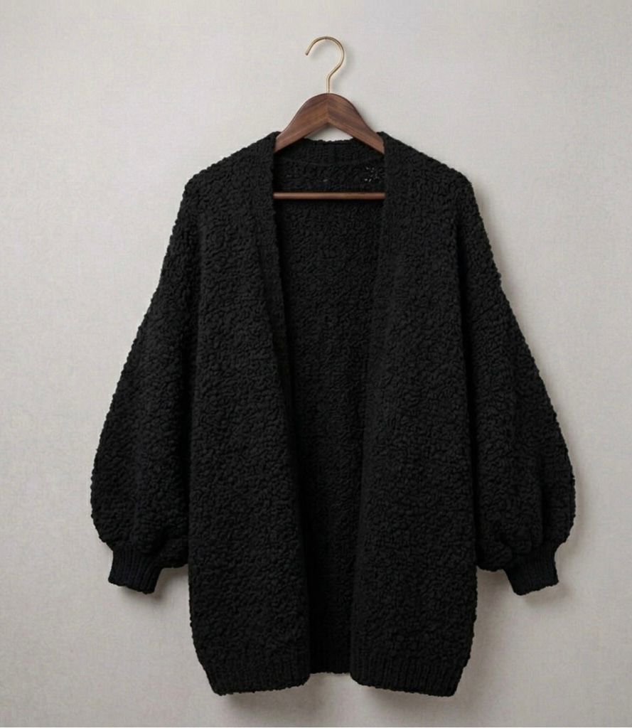 Cardigan oversize femme en maille - Doux et relax