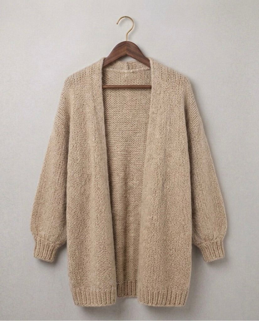 Cardigan oversize femme en maille - Doux et relax