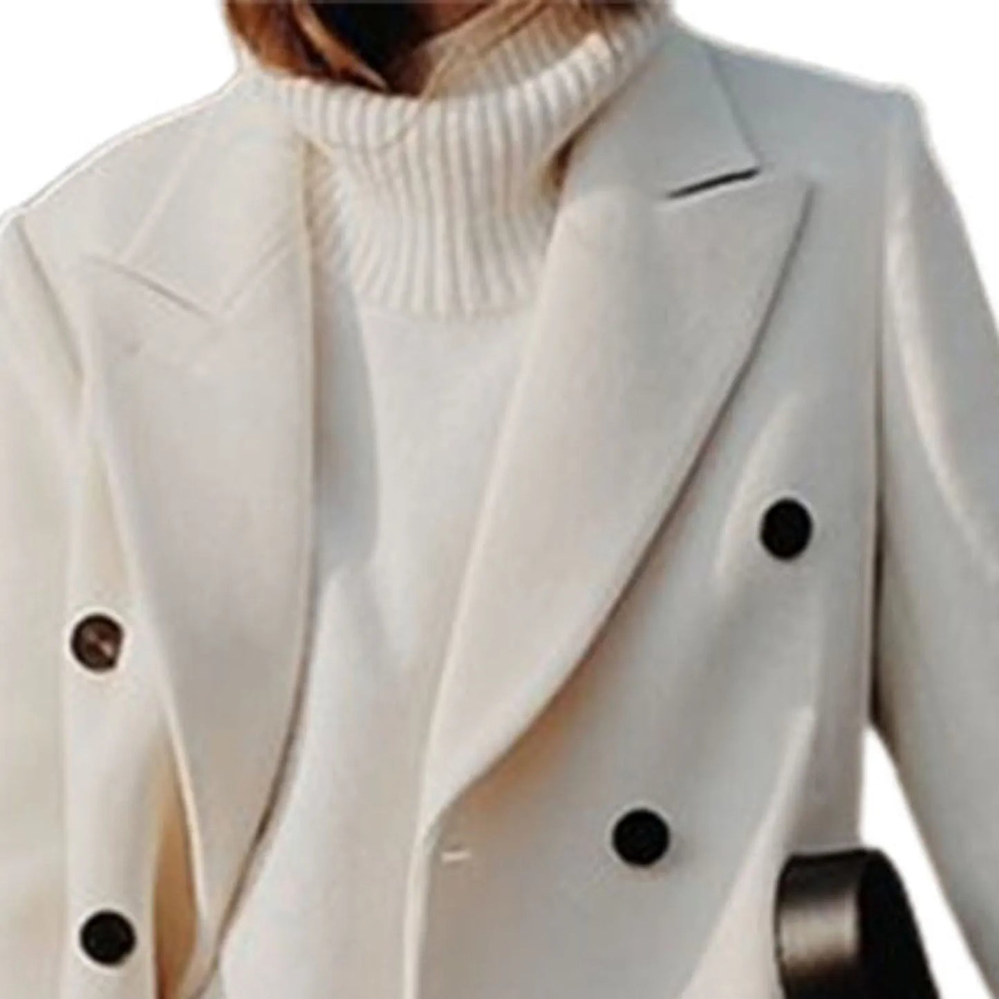 Manteau en laine élégant pour femme
