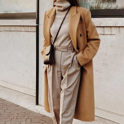 Manteau en laine élégant pour femme
