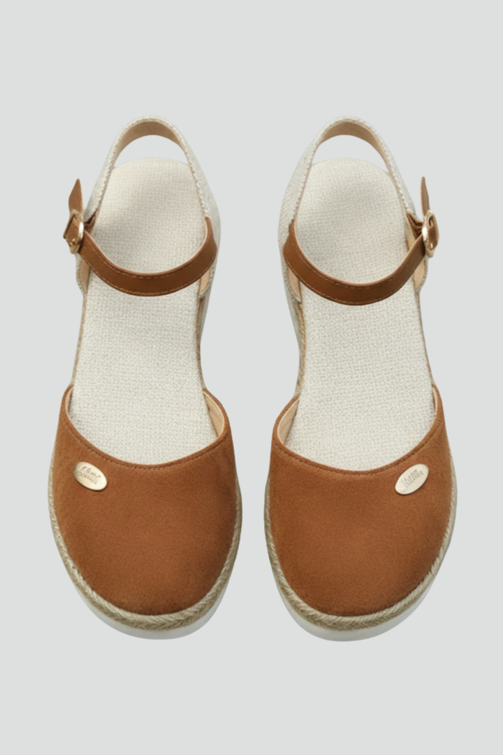 Sandales Espadrilles Femme Bout Fermé – Sandales Plateforme Été
