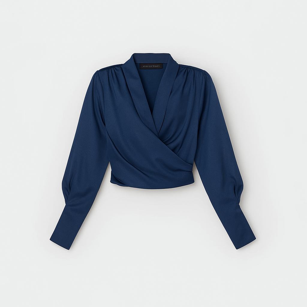 Blouse à manches bouffantes pour femme – Haut élégant et stylé