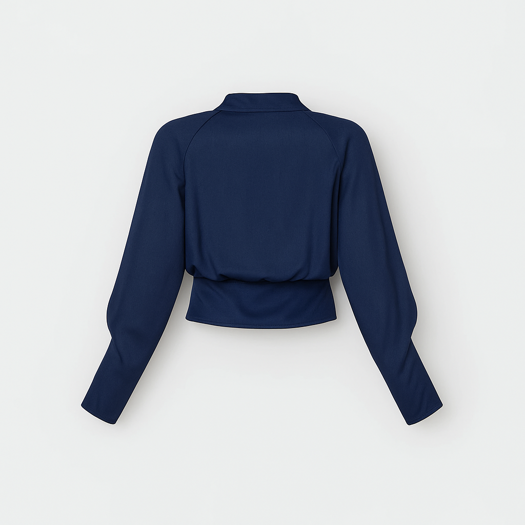 Blouse à manches bouffantes pour femme – Haut élégant et stylé