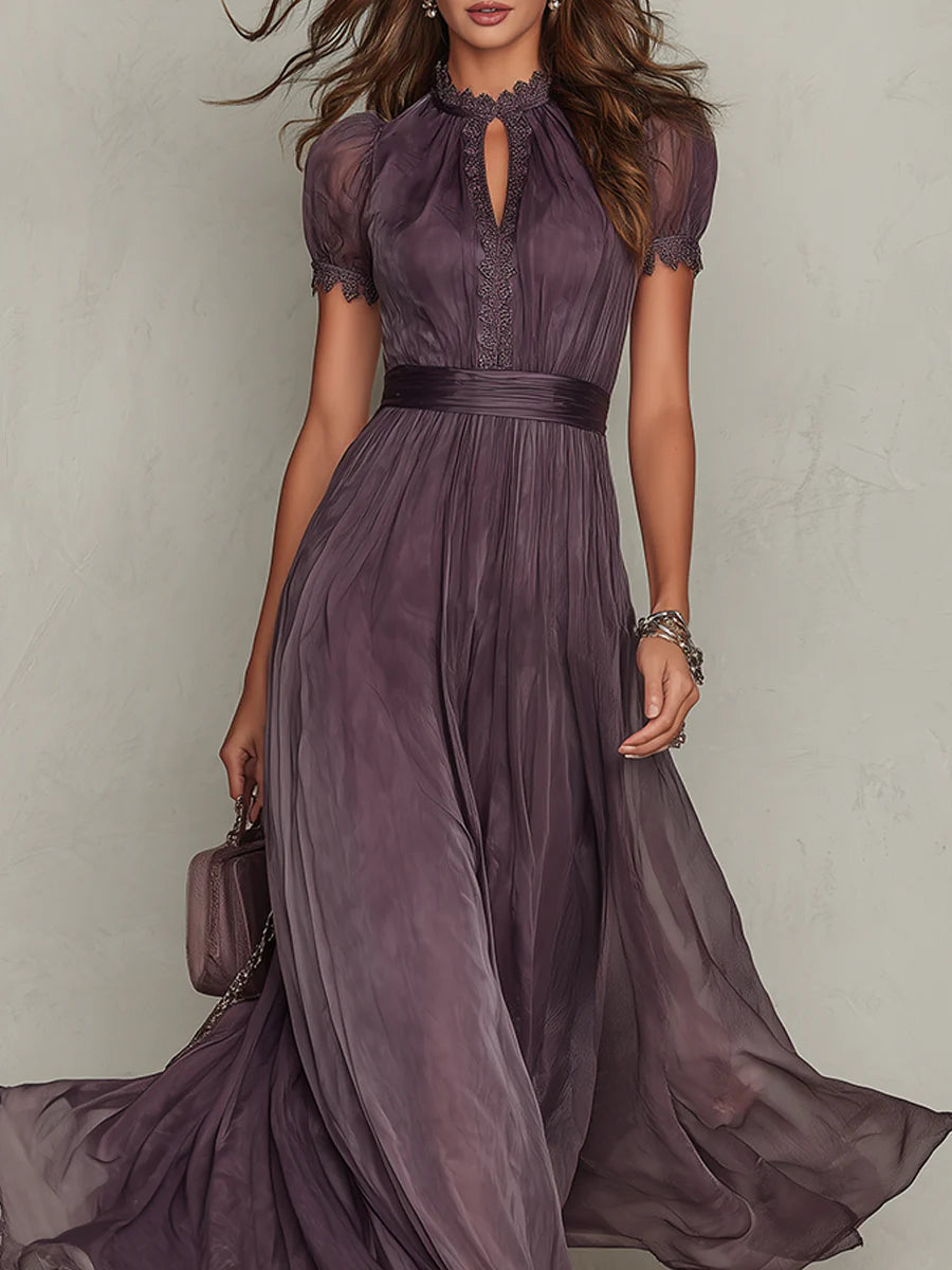 Vestito maxi in mussola donna – Stile vintage ed eleganza fluida