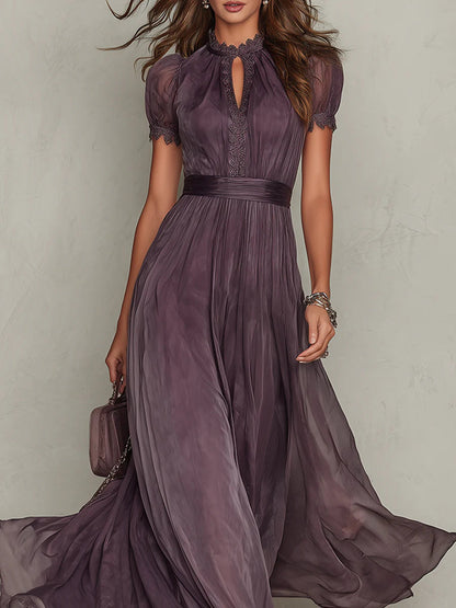 Vestito maxi in mussola donna – Stile vintage ed eleganza fluida