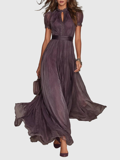 Vestito maxi in mussola donna – Stile vintage ed eleganza fluida