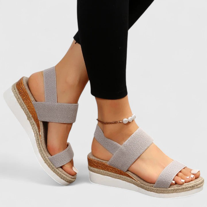 Sandales femme à semelle confortable – Style casual pour l’été