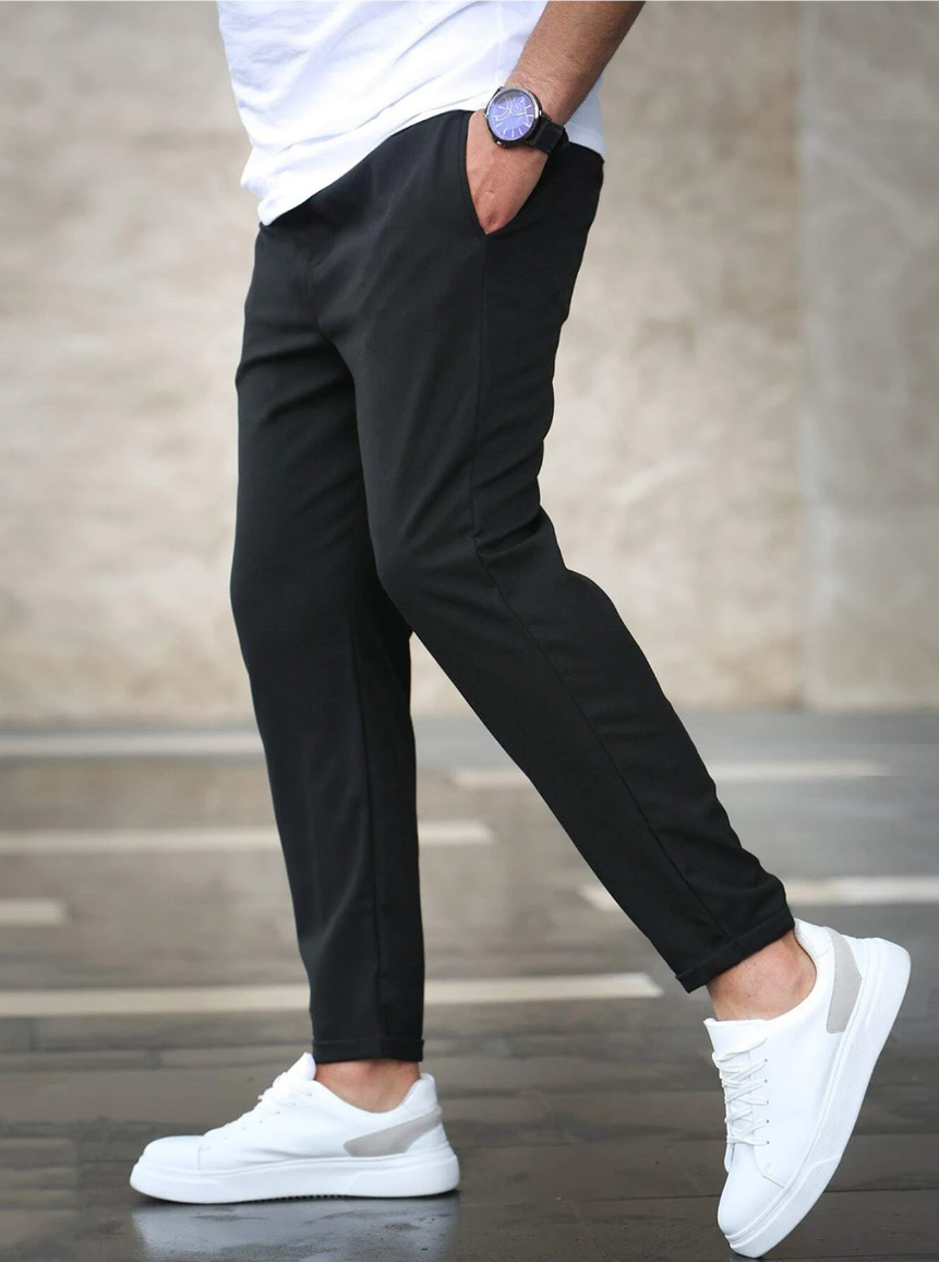 Men's Slim Fit Jogging – Casual Trousers with Drawstring