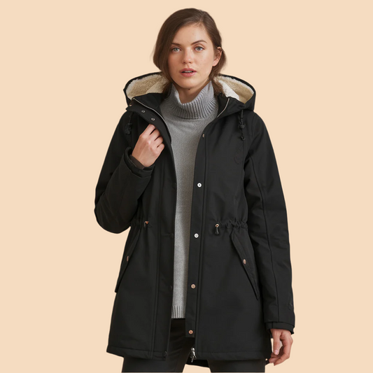 Manteau long chaud premium pour femme